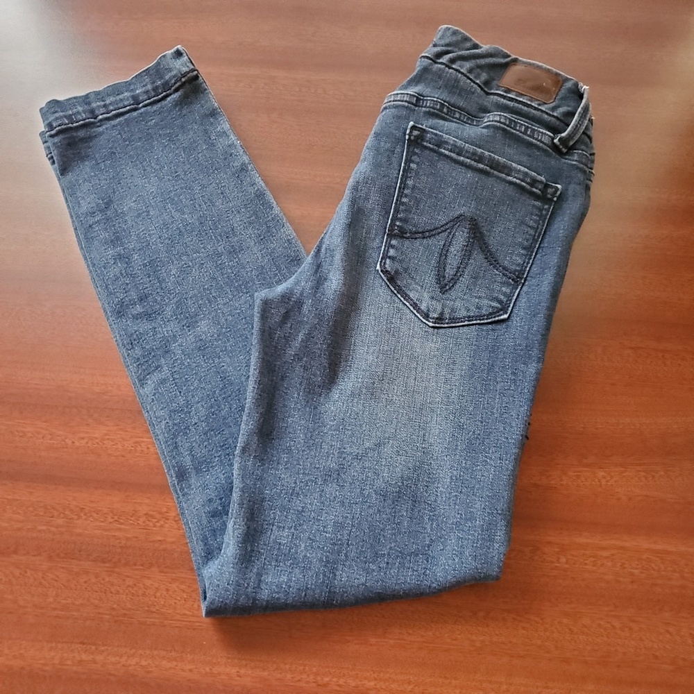 Level 99 Lily Crop Skinny Straight
